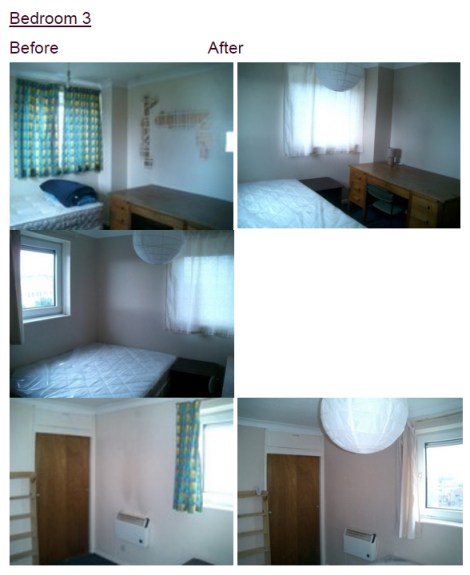 Portmouth Flat Bedroom 3