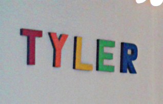 Pop Art Letters - Tyler