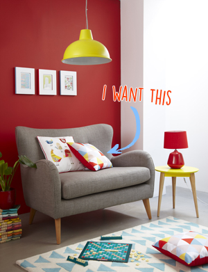 Tesco Geometric Living Room SS15