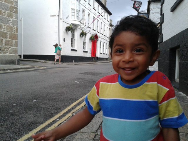 Toddler Trips #5 - Artist Residence Hotel, Penzance, Cornwall 2013