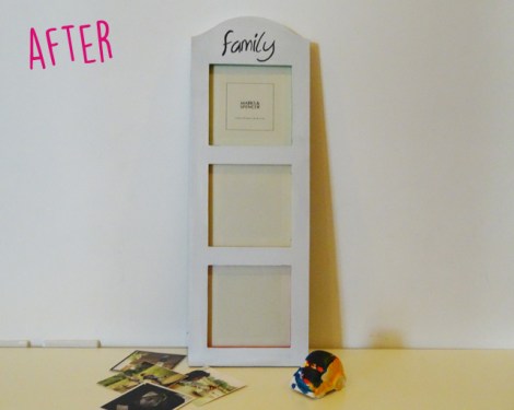 Photo Frame Painting Makeover - The Mummy Stylist