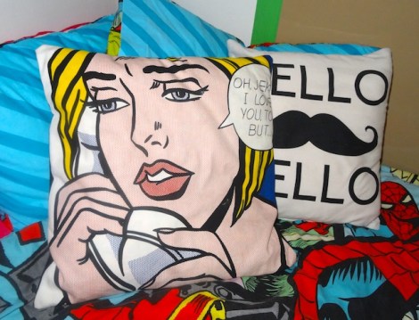 Pop Art Bedroom Makeover