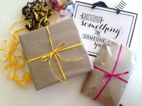 Brown Paper - Wrapping Paper - Wilkos - Poundland - Pink - Yellow - Black - White - Card Factory