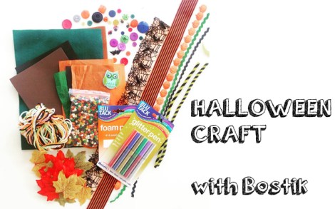 Halloween Craft Bostik Bloggers