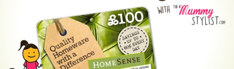 Win a £100 HomeSense Gift Card Competition November 2015