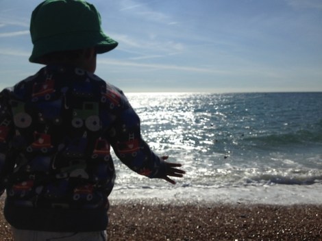 Autumn Toddler Seaside Trip - Brighton - September 2015