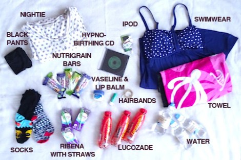 Hospital Bag for Labour Birth