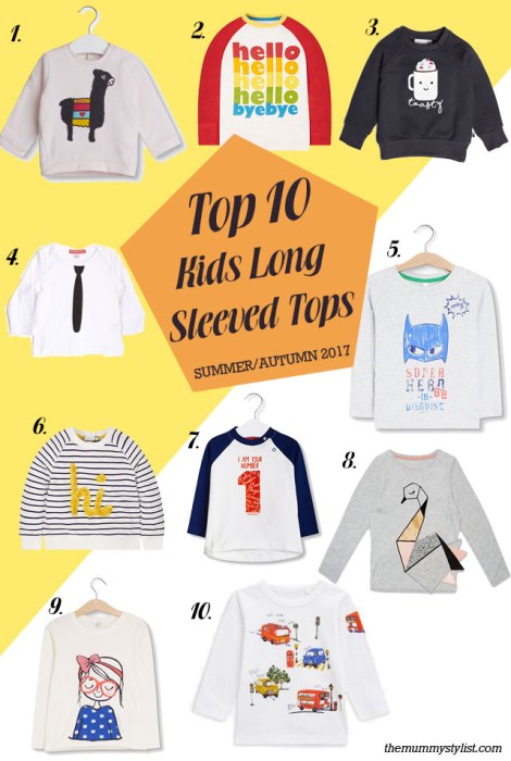 top-10-kids-long-sleeved-tops-summer-autumn-2017
