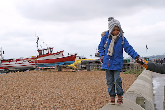 The seaside at Deal in Kent in February 2018. Makes for a lovely weekend break.