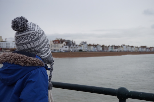 The seaside at Deal in Kent in February 2018. Makes for a lovely weekend break.