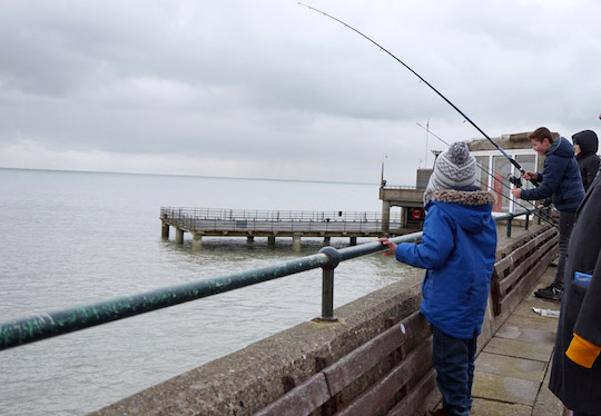 The seaside at Deal in Kent in February 2018. Makes for a lovely weekend break.