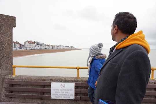 The seaside at Deal in Kent in February 2018. Makes for a lovely weekend break.