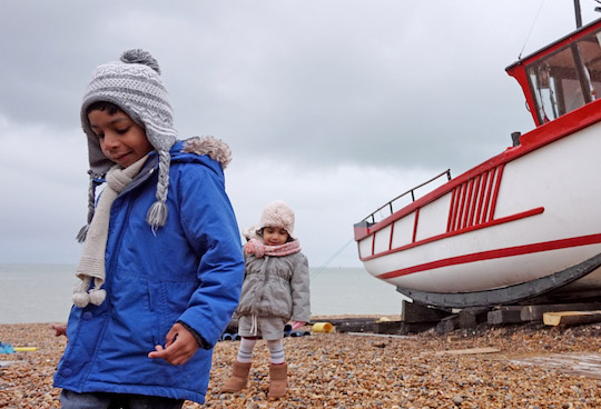 The seaside at Deal in Kent in February 2018. Makes for a lovely weekend break.