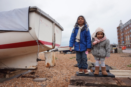 The seaside at Deal in Kent in February 2018. Makes for a lovely weekend break.