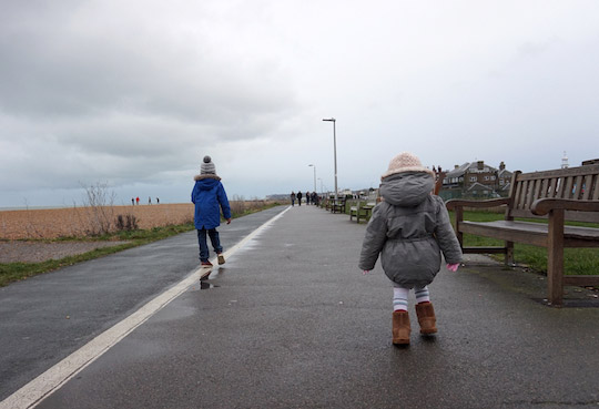 The seaside at Deal in Kent in February 2018. Makes for a lovely weekend break.