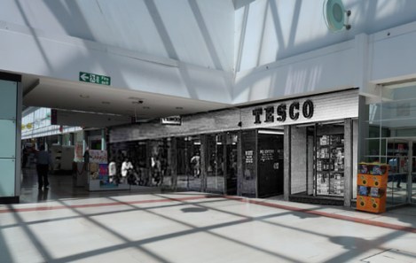 Tesco Queensmere Slough 1970s