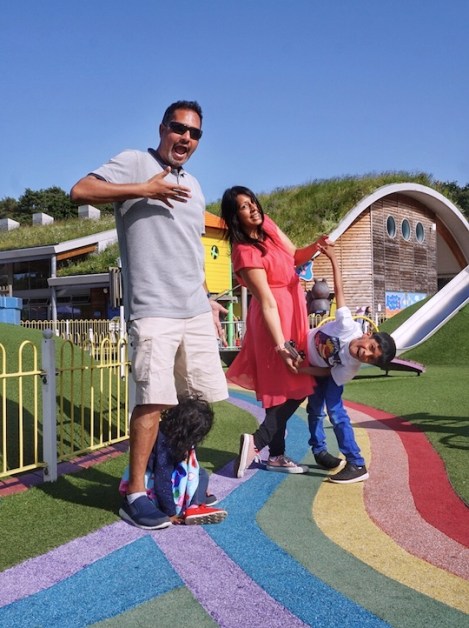 Me and Mine Family Photo at Peppa Pig World taken in June 2019