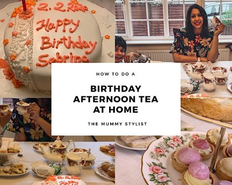 How to do a Birthday Afternoon Tea at Home