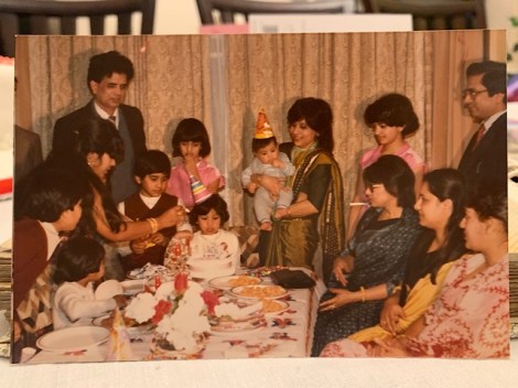 asian vintage 1980s birthday party