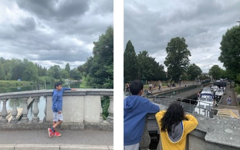 Boulter's Lock, Ray Mill Island, Taplow, Maidenhead, Berkshire