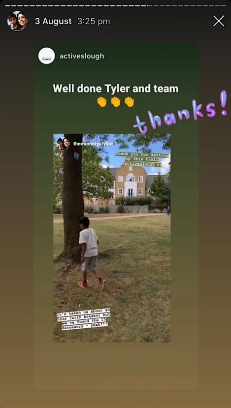 Herschel Park Dinosaur Trail