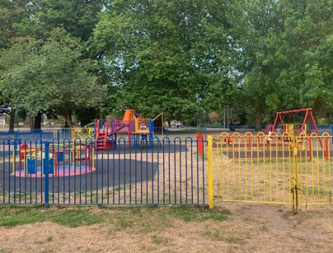 Cowley Lock and Canal - Playground at Cowley Recreation Ground