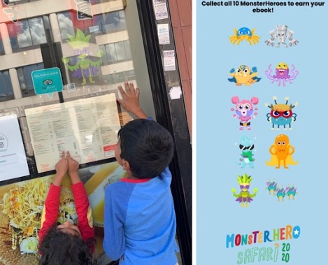 Monster Hero Safari Trail at your local shopping centre