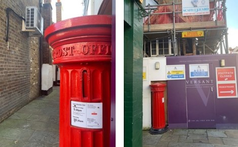Rare Post Box Eton Berkshire