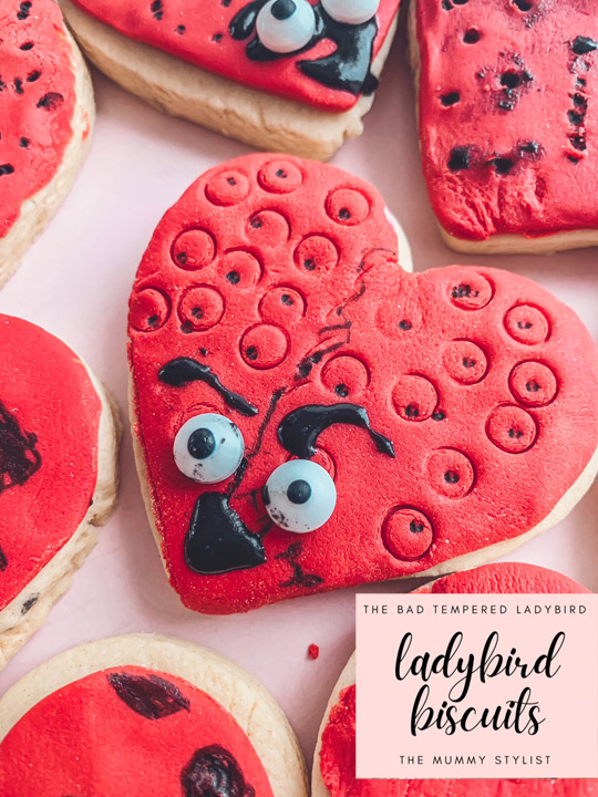 Bad Tempered Ladybird Biscuits Recipe - Baking with Kids