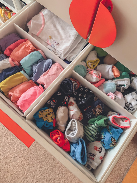 Ikea Kids Bedroom Makeover Kallax and Wardrobe