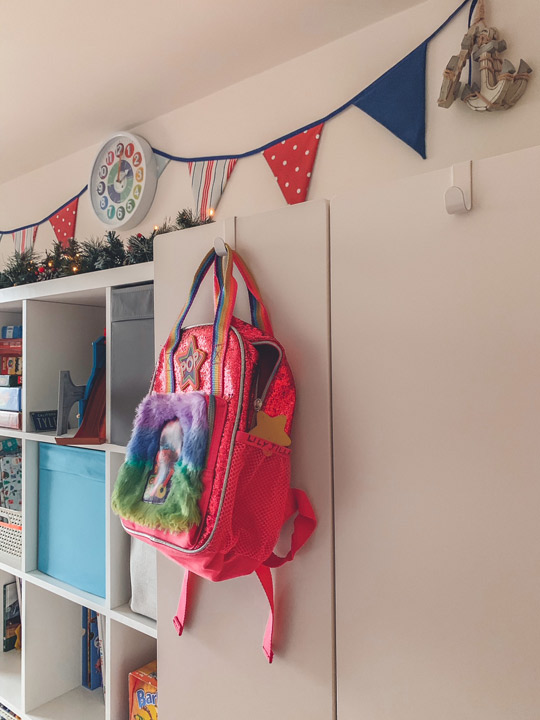 Ikea Kids Bedroom Makeover Kallax and Wardrobe