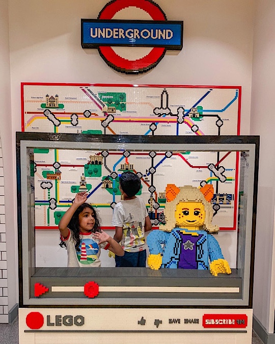 The LEGO® London Underground Store The Mummy Stylist