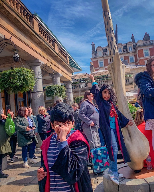 Harry Potter Covent Garden Takeover The Mummy Stylist